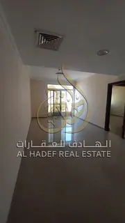 For rent: Master bedroom and living room in New Muwaileh, central air conditioning and gas, balcony,