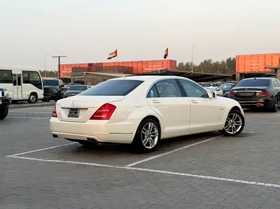 مرسيدس S550L وارد يابان صبغ وكالة ما عدى قطعة ، فول اوبشن قمة في النظافة-2