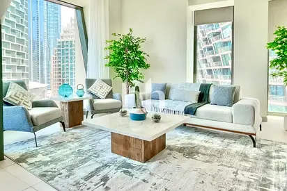 Luxury 3BR + Maid | Full Burj View | Furnished