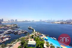 Burj and Marina View | Tennis Court | Corner Unit