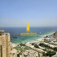 With a breathtaking sea view, a luxurious one-bedroom apartment, fully furnished with brand new, hig