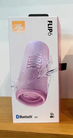 JBL Flip 6 Portable Bluetooth Speaker - Pink (Brand New in Box)