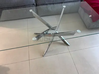 Coffee glass table