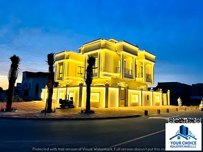 Luxury Classic Corner Villa for Sale | Al Helio 2 – Ajman 🏡 A golden opportunity to own a luxurious classic-style villa in a prime location in Al He