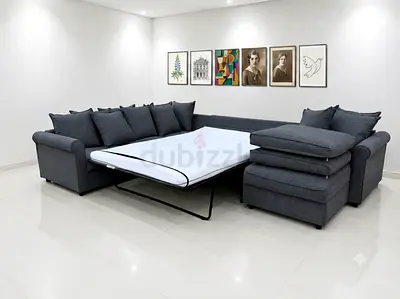 Comfortable L-Shape Sofa Bed
Large Sleeping Area • Flexible Corner Setup • Practical Storage