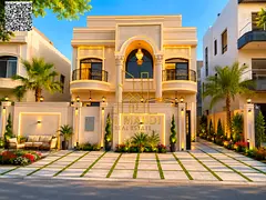 *For sale: Classic villa in Al-Haliyo area, 2 floors (ground, first) and roof, including registratio