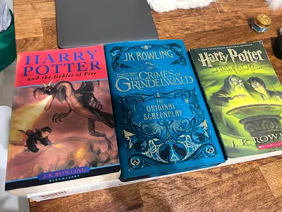 Books and Harry Potter books