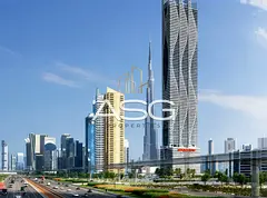 Skyline &amp; Burj Khalifa Views | Premium 1BR | Business Bay
