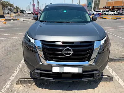 2025 Nissan Pathfinder S 3.5L 4WD | GCC Specs | Agency Maintained | Low Mileage | Under Warranty