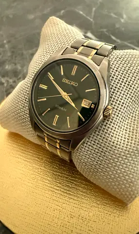 Seiko Titanium Sapphire Crystal Quartz Watch