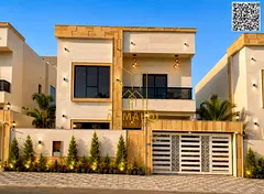 Opportunity to own your dream villa, modern design, registration fees included, close to the mosque,