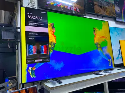 SAMSUNG QLED 85 INCH Q60D SMART 4K TV MODEL 2024 SAME LIKE NEW