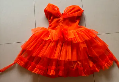 Premium net dress for baby