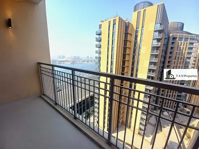 2BR Waterfront Living | Sea & City Views | Large Balcony | Steps to Metro