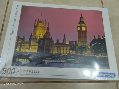 500-piece Clementoni jigsaw puzzle - Big Ben / London scene (new, sealed)