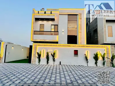 فيلا فاخرة مع مسبح للبيع في الزاهية - عجمان | تصميم فاخر ومساحات معيشة واسعة