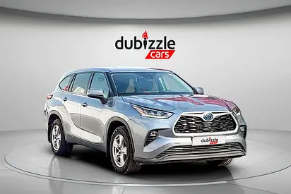 AED 1216/month | 2023 Toyota Highlander | GCC Specs | Ref#498560