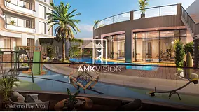 2BR Apartment | Xenia Residence JVC | Pool & Garden Amenities