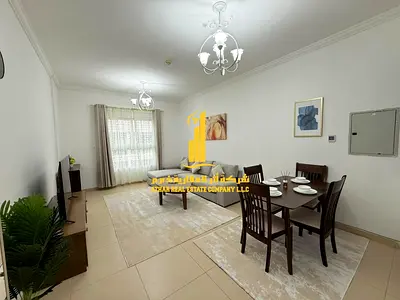 شقه فاخره ثاني غرفه وصاله مع بلكونه مفتوحه.عجمان ابراج الياسمين. مفروشه بالكامل للإيجار الشهري✨الإيجار يشمل الفواتير والإنترنت وموقف
