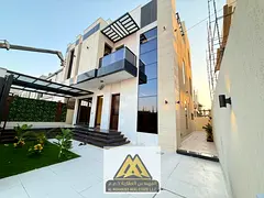 3-story villa with 5 bedrooms, central air conditioning, practical room layout, prime location in Al