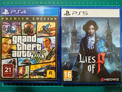 PS4/PS5 Grand Theft Auto 5 + Lies of P