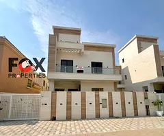 Distinctive villa for rent, first occupancy, 5 master bedrooms, ground floor, first floor and roof..