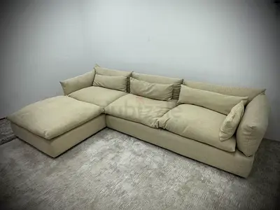 As perfect condition marina home lshape sofa
