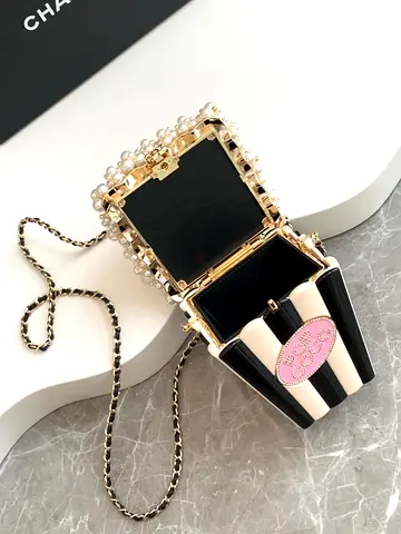 Chanel popcorn Minaudiere bag