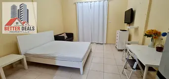 Furnished Studio | EMR-05 | Balcony | Park View