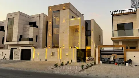 من المالك مباشر _ تشطيب فاخر _ بدون رسوم خدمات سنويه _ موقع جيد _ بسعر شامل رسوم التسجيل والتمليك طابقين وروف فيلا فاخرة مكونة من 5 غرف موزعة على طابق