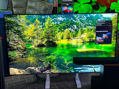 SAMSUNG QLED 75 INCH Q70D SMART 4K TV MODEL 2024 SAME LIKE NEW