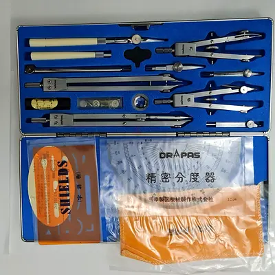 Architect  Engineering Compass Set – DRAPAS Japan