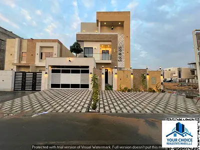 🏡 Luxurious VIP Villa with a Stylish Design 📍 Strategically Located near Mohammed Bin Zayed Road with easy access to Dubai and Sharjah