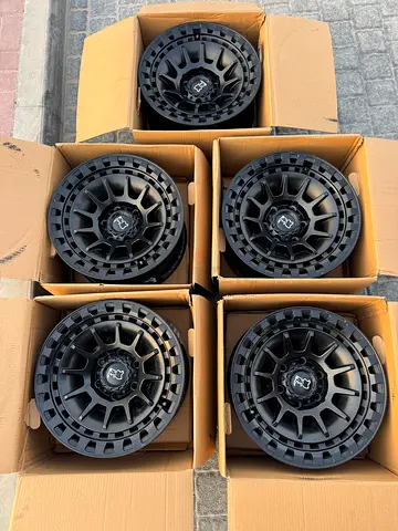 Black Rhino Barrage 17” Off-Road Wheels – Set of 5 / 6x139.7 / -10 Offset / Fits most Toyota models