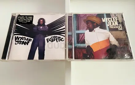 2 Wyclef Jean Music CD’s