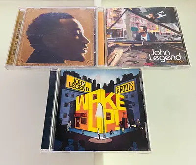 3 John Legend Music CD’s