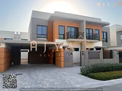 For rent: villa in Athi Complex, Al Zahya Ajman, 4 bedrooms, hall and majlis, land area 3014 sq ft, 