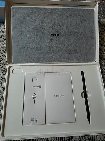 Samsung Galaxy Tab S8+ with S Pen (complete box, unused accessories)