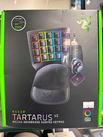 Razer Tartarus V2 Mecha-Membrane Gaming Keypad - Excellent Condition