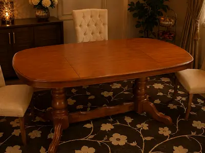 Extendable dining table