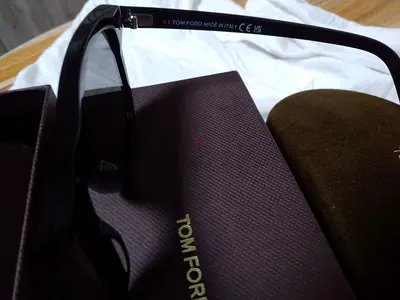 Tom Ford original Black Mens Sunglasses with Case - Excellent Condition