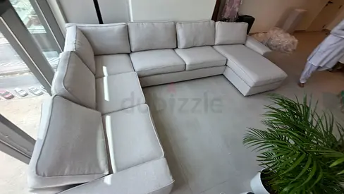 Ikea kivik U shape sofa beige brand