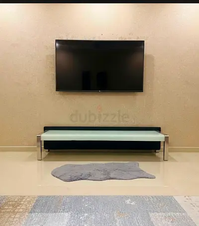 LG 65-inch Flat Panel LED TV - Wall Mounted, Good Condition