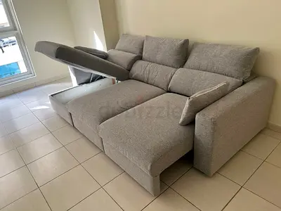 IKEA Eskilstuna L Shape Sofa bed with storage