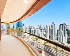 Chiller AC Free| Splendid 3BHK with MaidRoom| Front Of Metro
