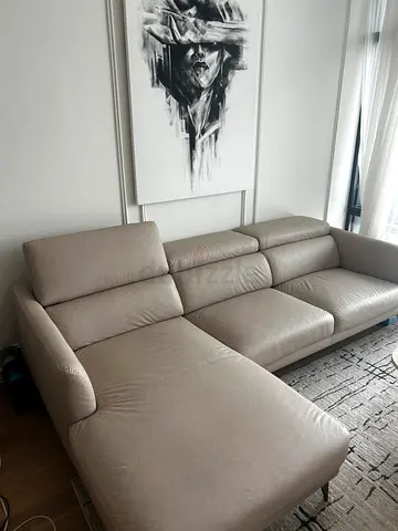 L Shape Couch for sale - URGENT - DIFC