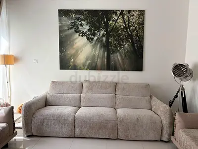 PAN Home Premium 3-Seater Electric Recliner Sofa – Almost Brand New
