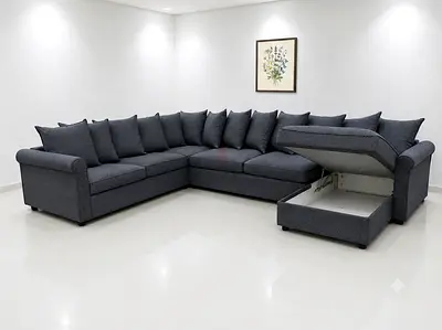 Premium Corner Sofa Bed Set
Complete L-Shape Configuration • Comfortable Bed • Storage Available