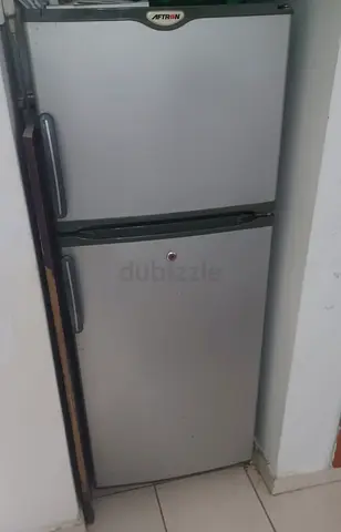 Aftron Double Door Refrigerator Silver – AED 100