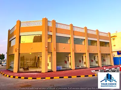 🏢 للبيع مجمع تجاري كامل في ليوار – عجمان 🏢  فرصة استثمارية مميزة في موقع حيوي وزاوية مهمة مقابل مسجد   الشيخ حميد وبجانب منحف عجمان